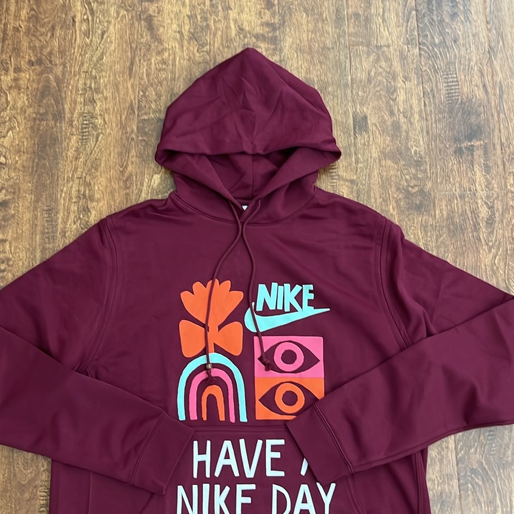 Nike Multi Sport HAVE A NIKE DAY Hoodie Size XL - Picture 3 of 17